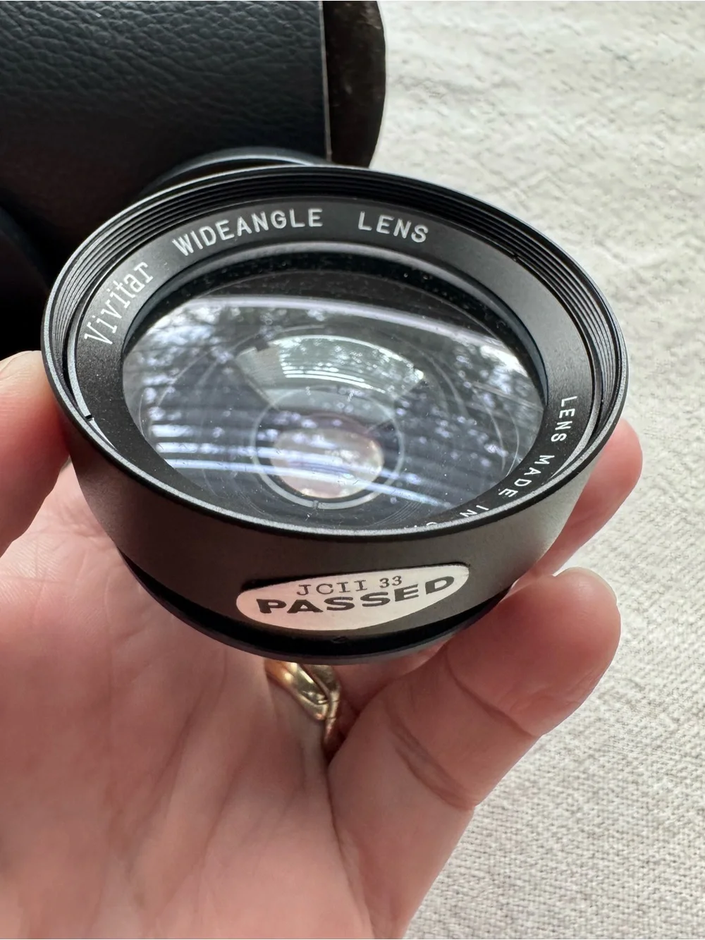 Vintage Vivitar Wide-Angle and Telephoto Auxiliary Lens Set with Case